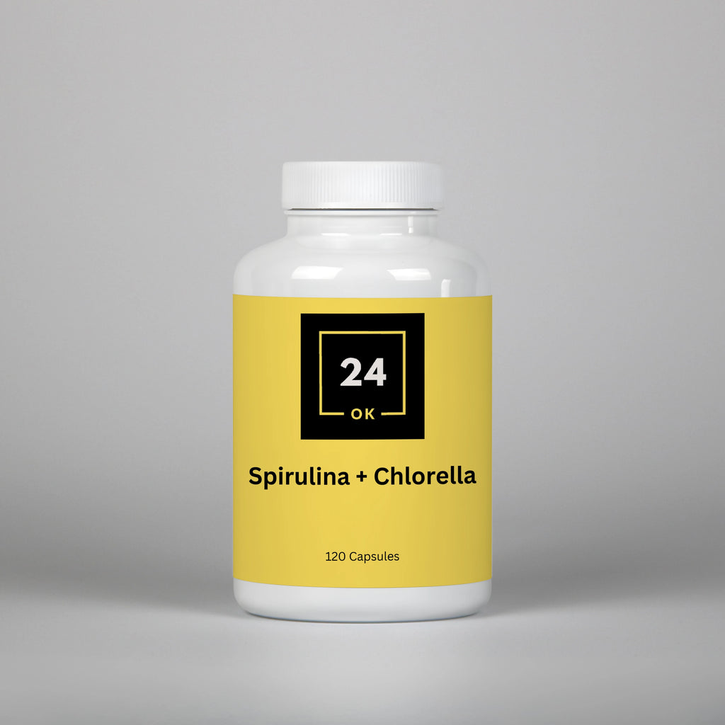 Spirulina + Chlorella - 120 kapsułek
