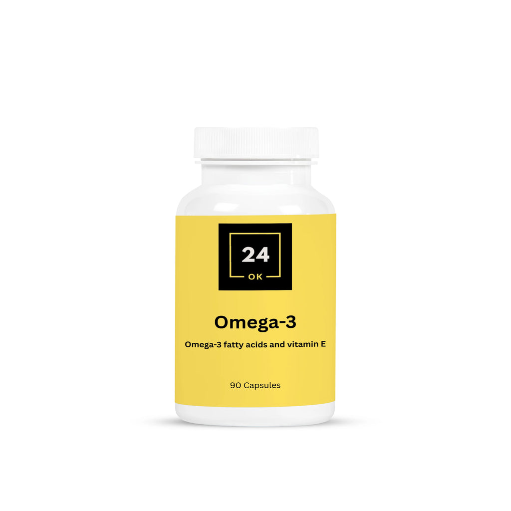 Omega-3 + Witamina E – 90 kapsułek