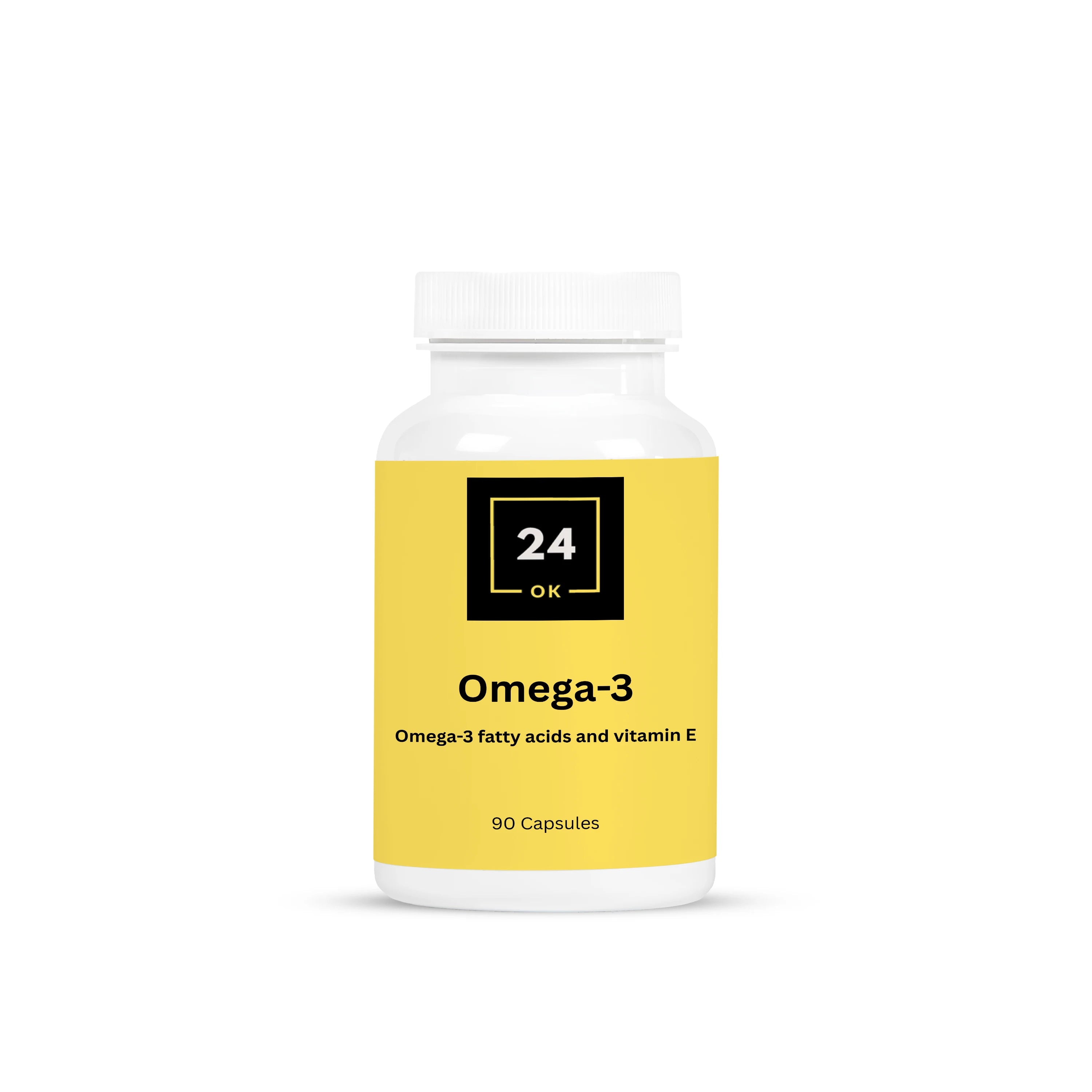 Omega-3 + Witamina E – 90 kapsułek