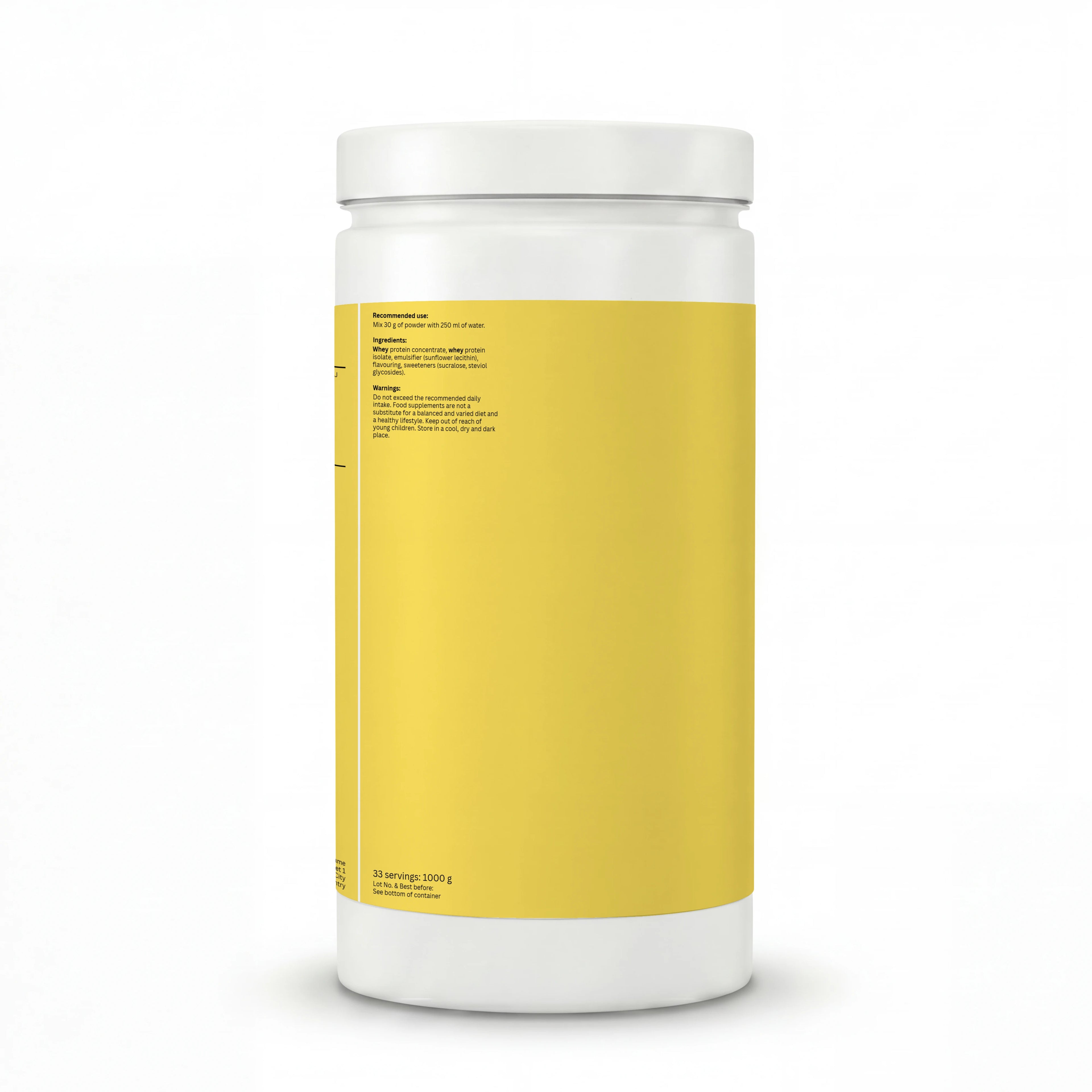 Białko serwatkowe waniliowe - 1000 g