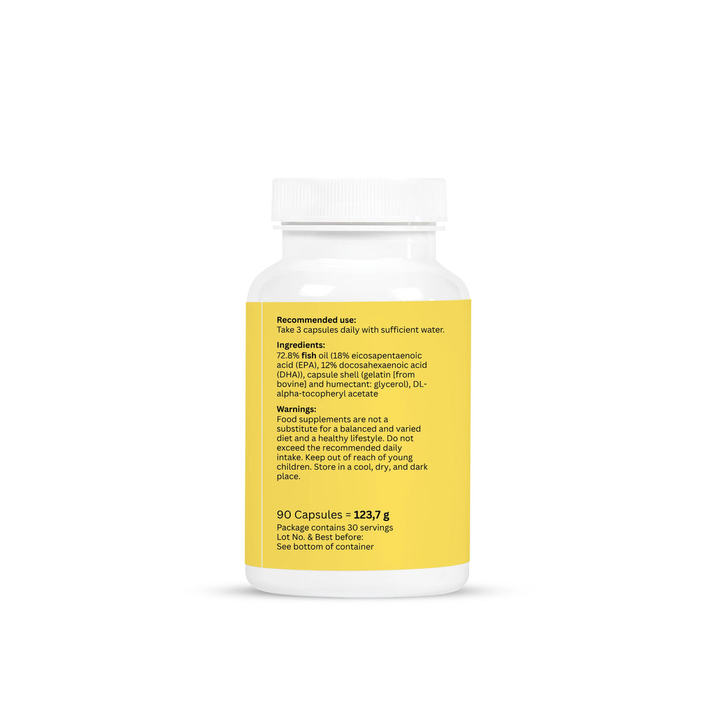Omega-3 + Witamina E – 90 kapsułek