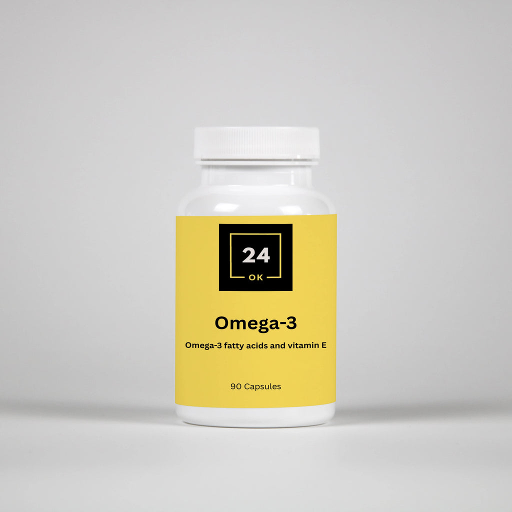 Omega-3 + Witamina E – 90 kapsułek