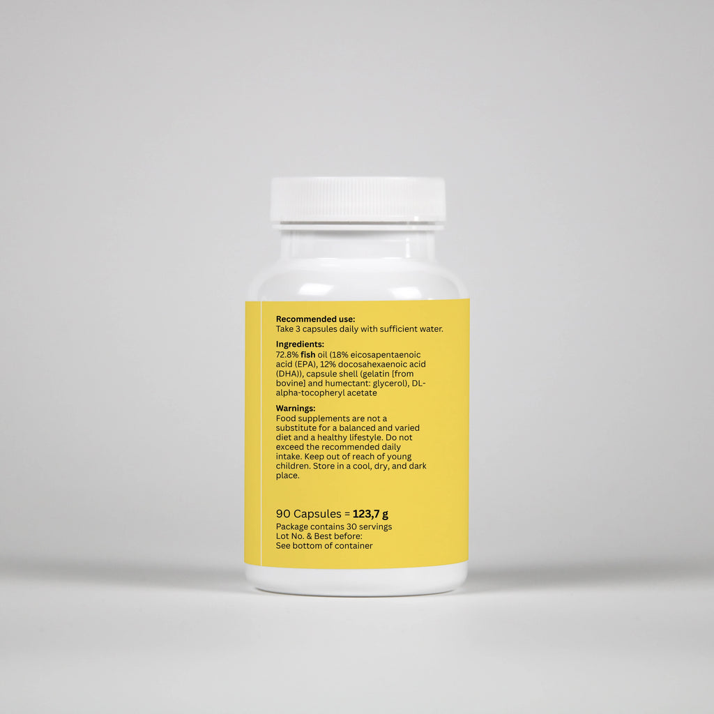 Omega-3 + Witamina E – 90 kapsułek