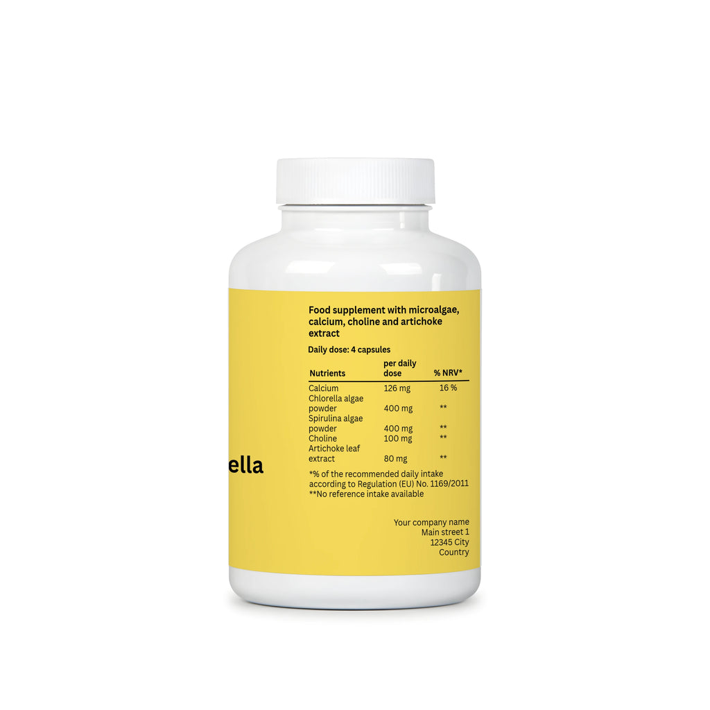 Spirulina + Chlorella - 120 kapsułek